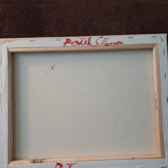 Hand-painted painting - Picture 4 of 4